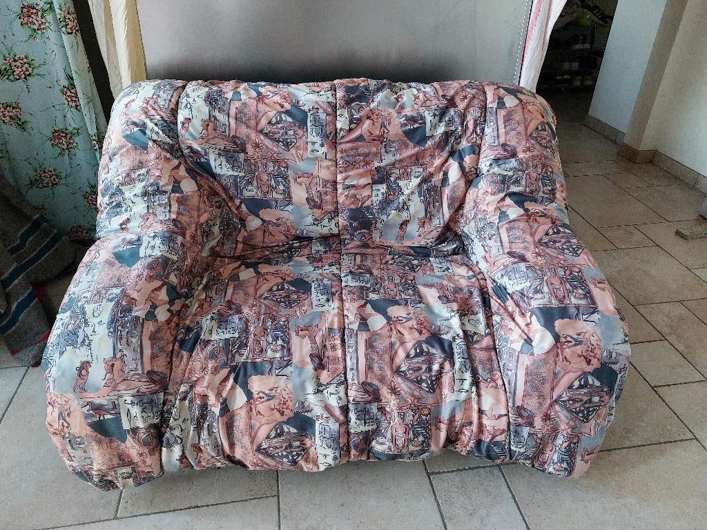Zetel (2-zit) - gratis, Ophalen, Gebruikt, Tweepersoons, 75 tot 100 cm