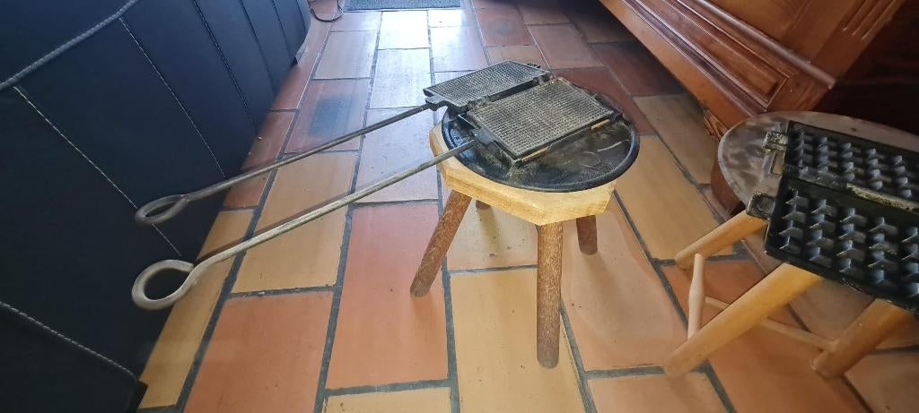 2 gaufriers anciens, Electroménager, Enlèvement, Utilisé