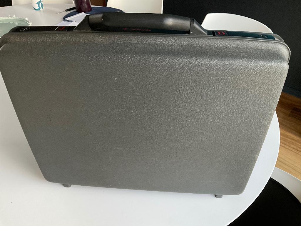 Aktekoffer samsonite, Gebruikt, Hard kunststof, Slot, Minder dan 50 cm