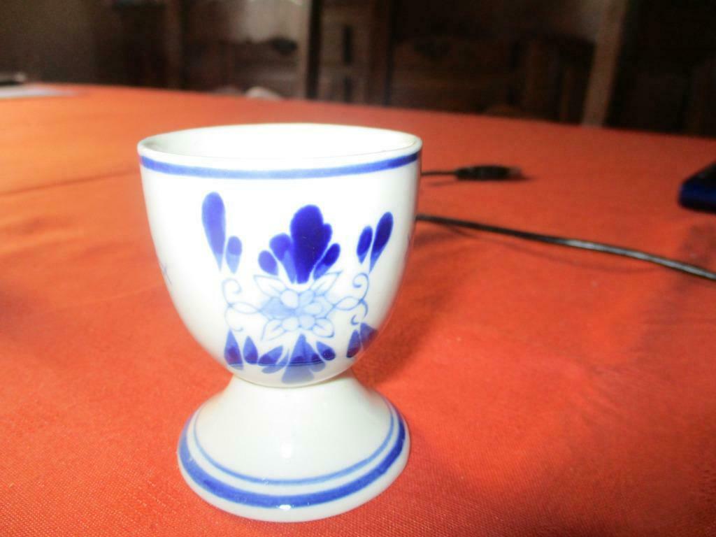 PORCELAINE DE DELFT.  COQUETIER., Antiquités & Art, Enlèvement ou Envoi