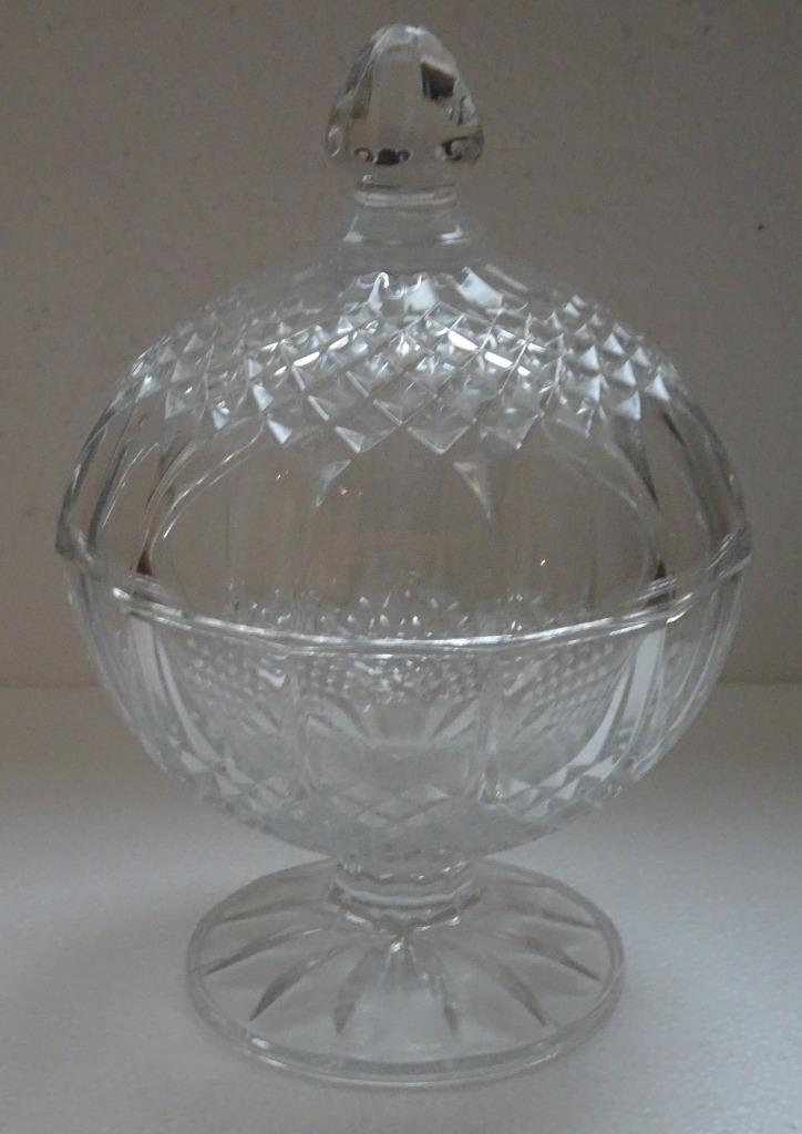 ANCIENNE BONBONNIERE EN CRISTAL, Ophalen of Verzenden
