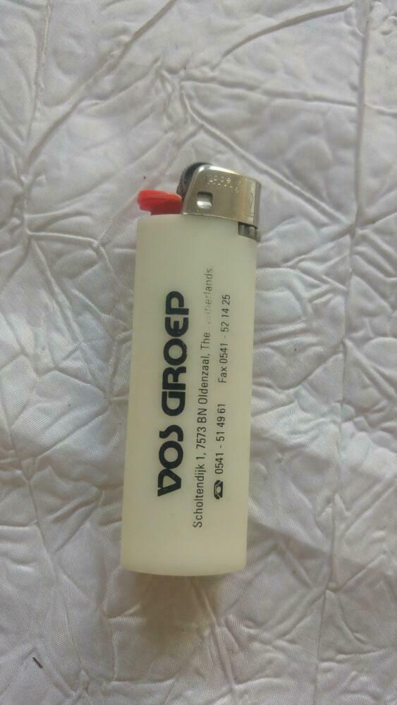 Briquet Aansteker BIC France white 1080-90 Dos Groep, Collections, Enlèvement ou Envoi, Utilisé, Briquet