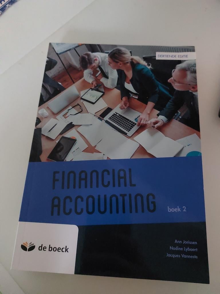 Financial accounting 2021, Ophalen of Verzenden, Nederlands