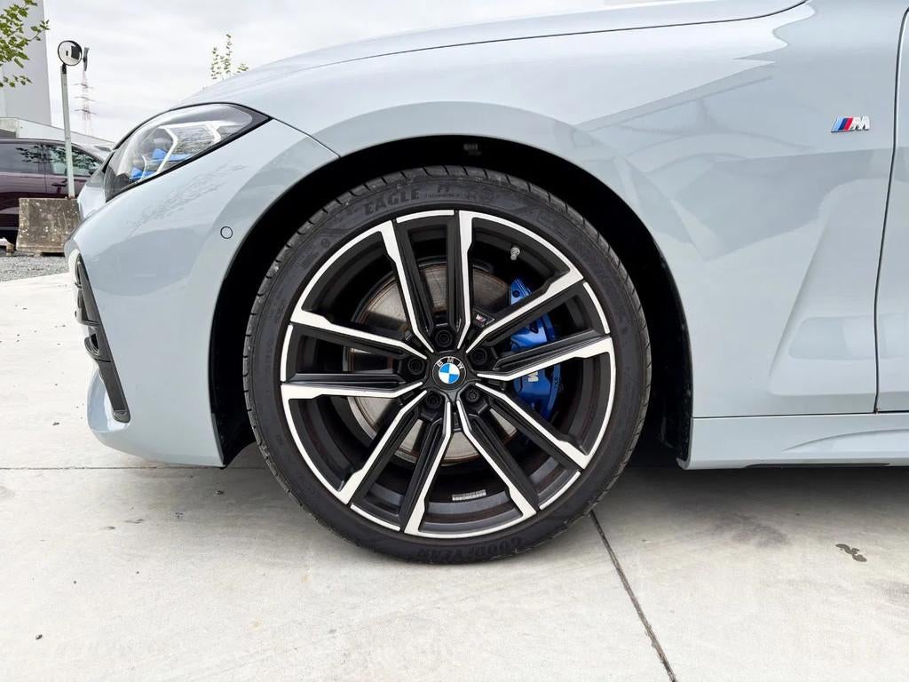 BMW 4 Serie 430i | M-pack | Leasing (automatique), Autos, Cuir, Argent ou Gris, Achat, Euro 6