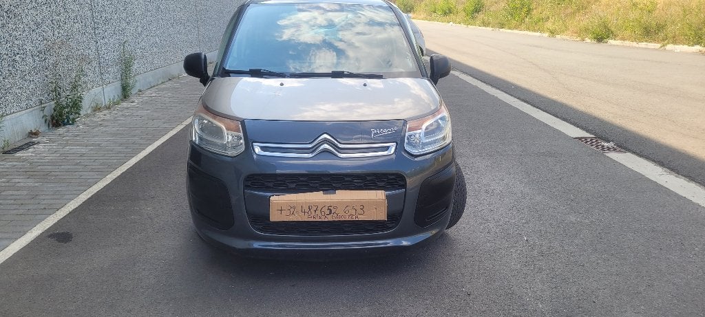 Citroën Picasso, Auto's, Voorwielaandrijving, Euro 5, Zwart, Leder en Stof