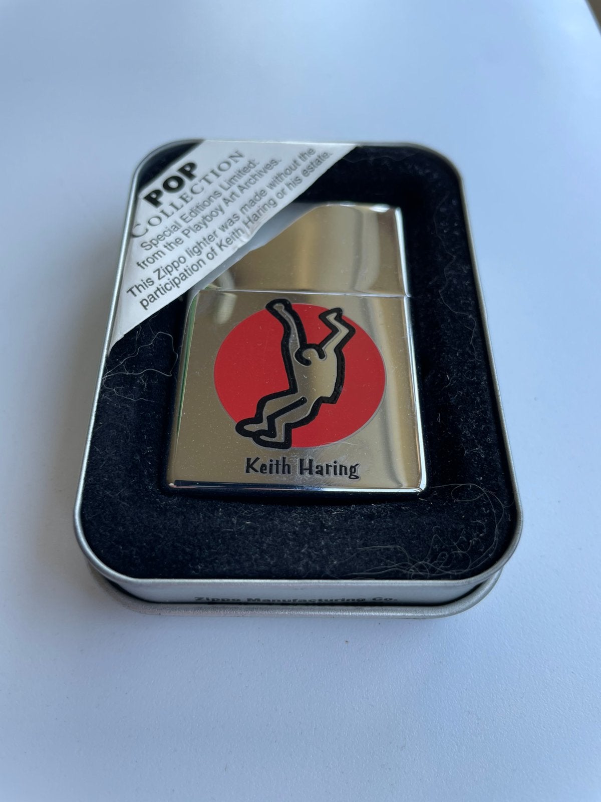 Keith Haring Zippo pop collection, Antiquités & Art, Art | Objets design, Enlèvement ou Envoi