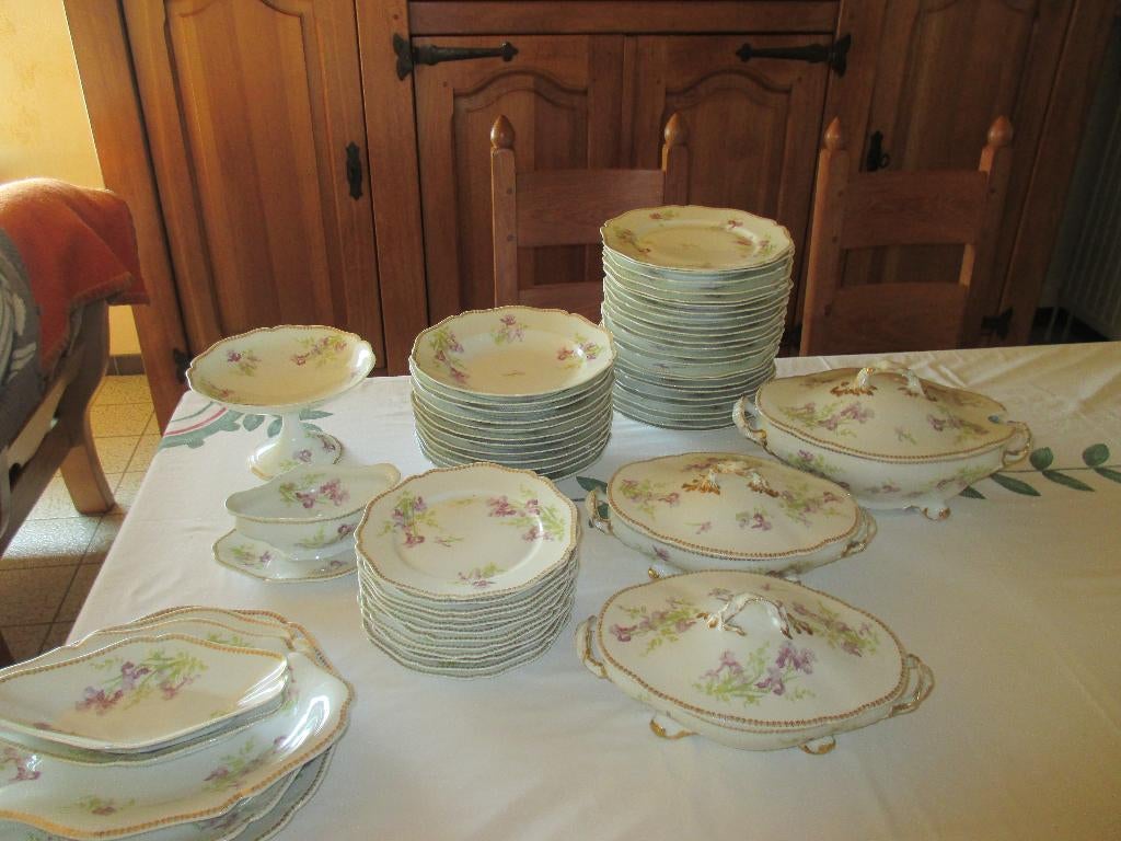 eetservies Limoges, Ophalen