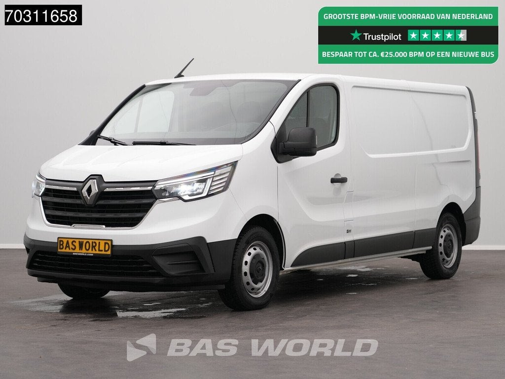 Renault Trafic 130pk L2H1 LED Airco Cruise Parkeersensoren E, Euro 6, Entreprise, 3 places, 96 kW