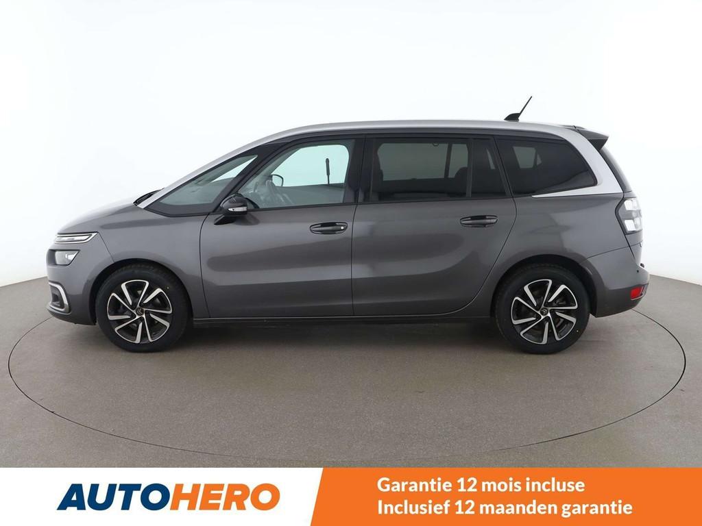 Citroën C4 Spacetourer 1.5 Blue-HDi Shine (automatique), Autos, Cuir, Argent ou Gris, Achat, Euro 6