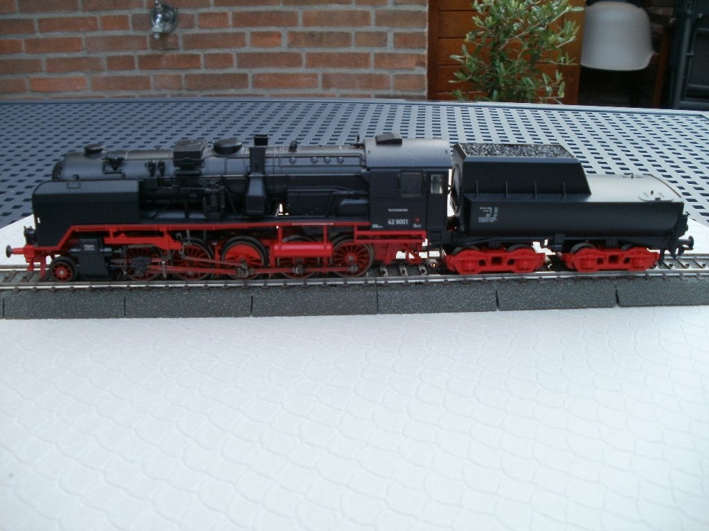 Marklin Ho Stoomlokomotief dig.+tender no 39161Br42 met ovp., Enlèvement ou Envoi, Courant alternatif, Comme neuf, Locomotive