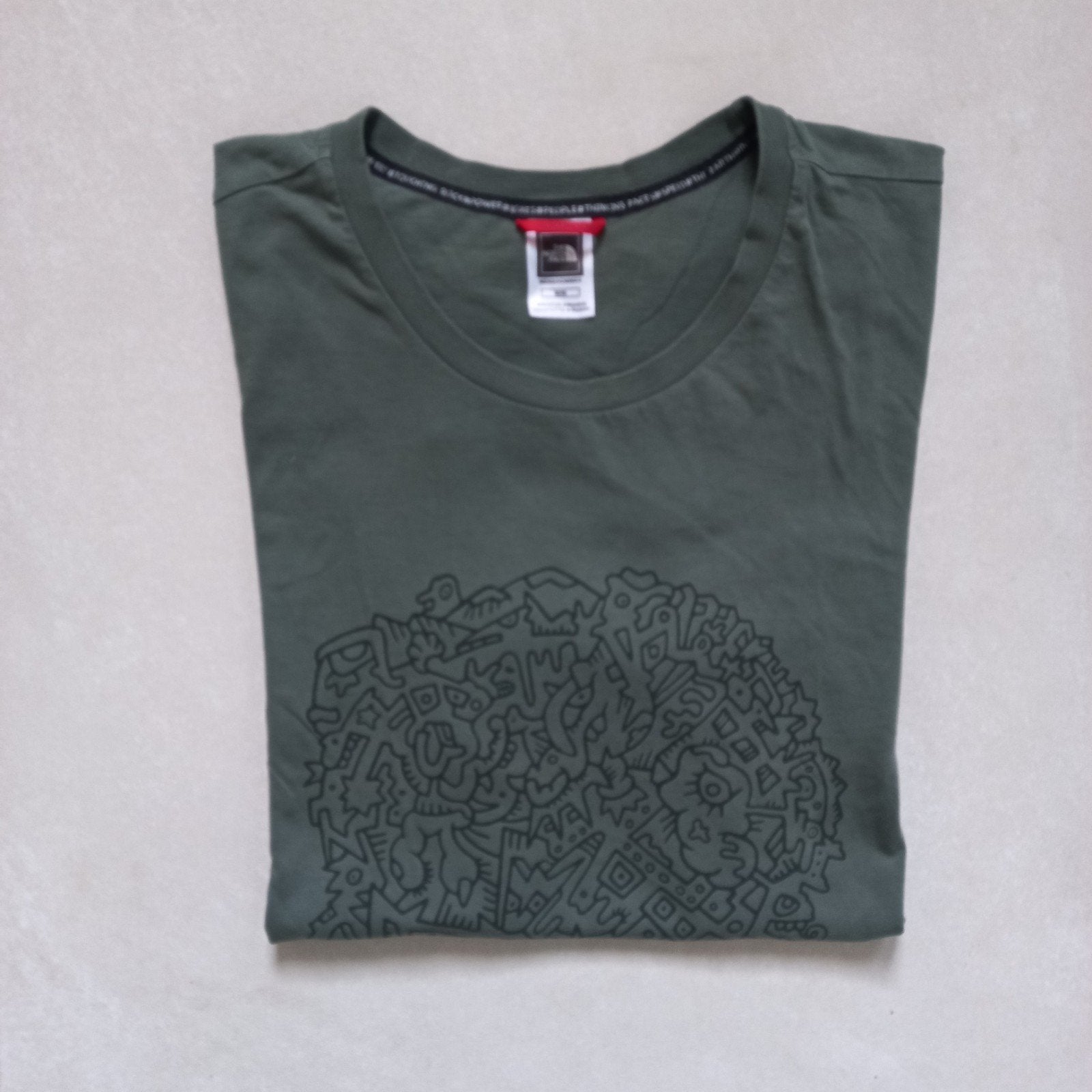 Chemise verte élégante The North Face mt M - très bon état, Vêtements | Hommes, T-shirts, Enlèvement ou Envoi, Comme neuf, Vert