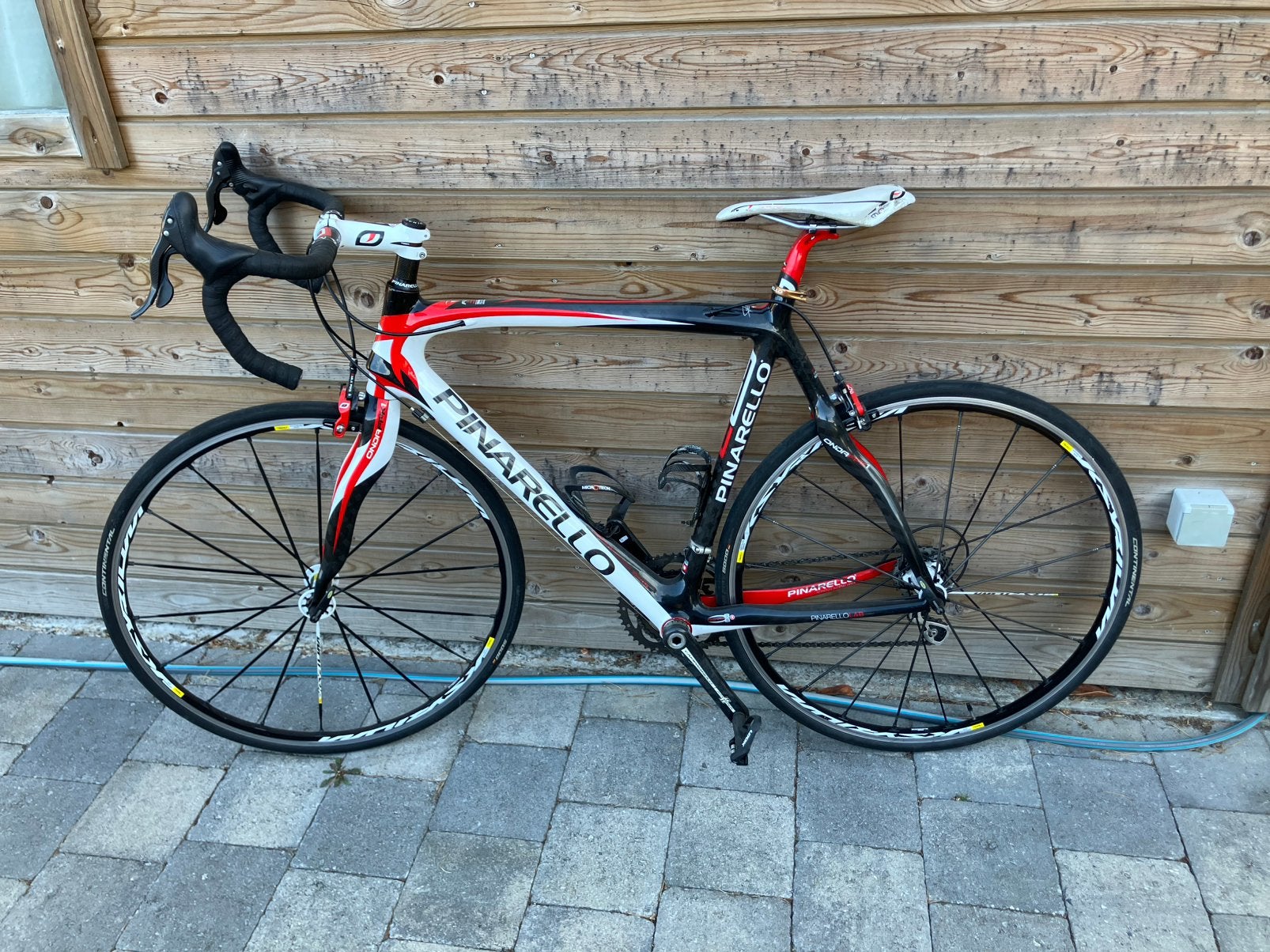Pinarello met campagnola groep maat 58, Ophalen, Zo goed als nieuw, Carbon