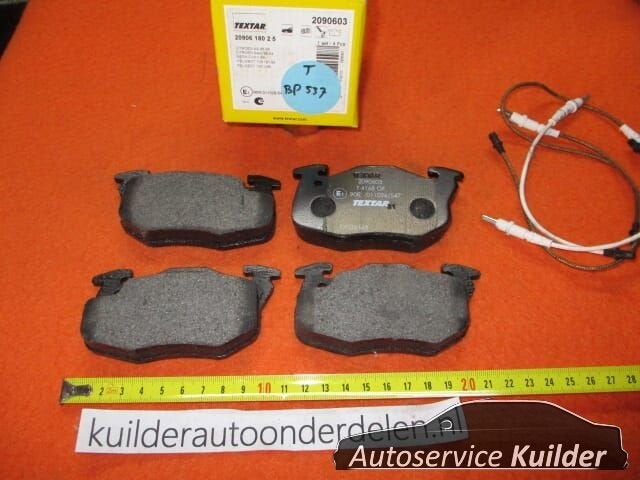 Remblokken voorzijde Citroen Saxo Peugeot 106 I  BP611 Texta, -, -, Neuf, Citroën