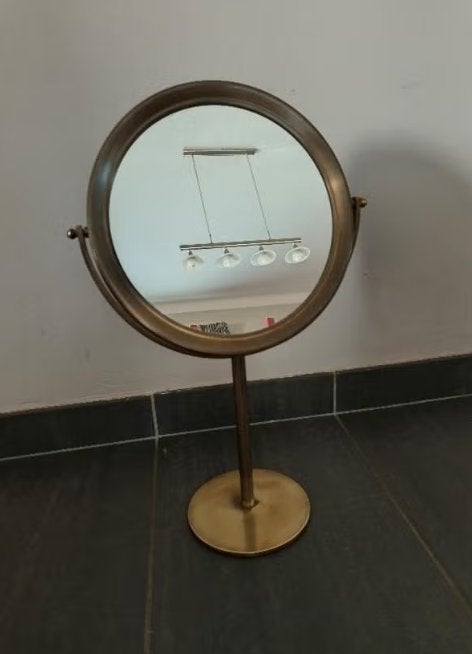 Vintage tafelspiegel/make-upspiegel, Antiek en Kunst, Ophalen