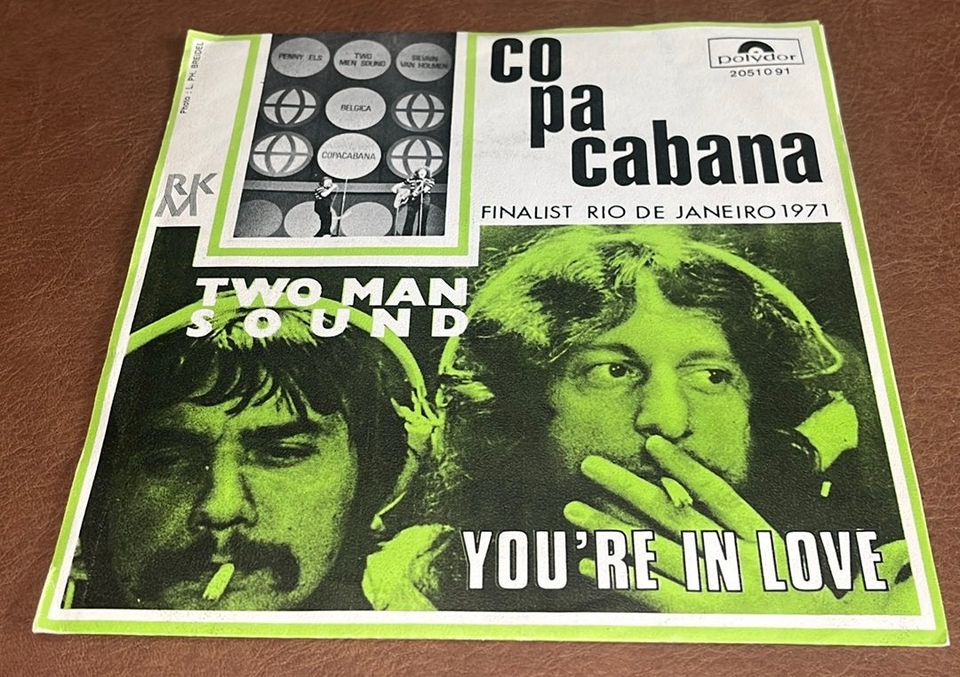 Two Man Sound ‎– Copacabana - 7” vinyl single - BE, Ophalen of Verzenden, Gebruikt