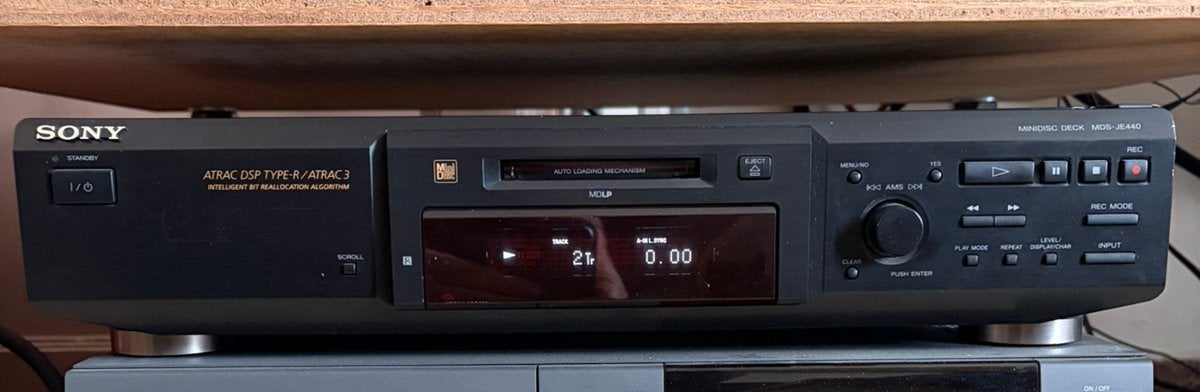 Sony minidisc mds je 440, Ophalen of Verzenden, Gebruikt, Sony