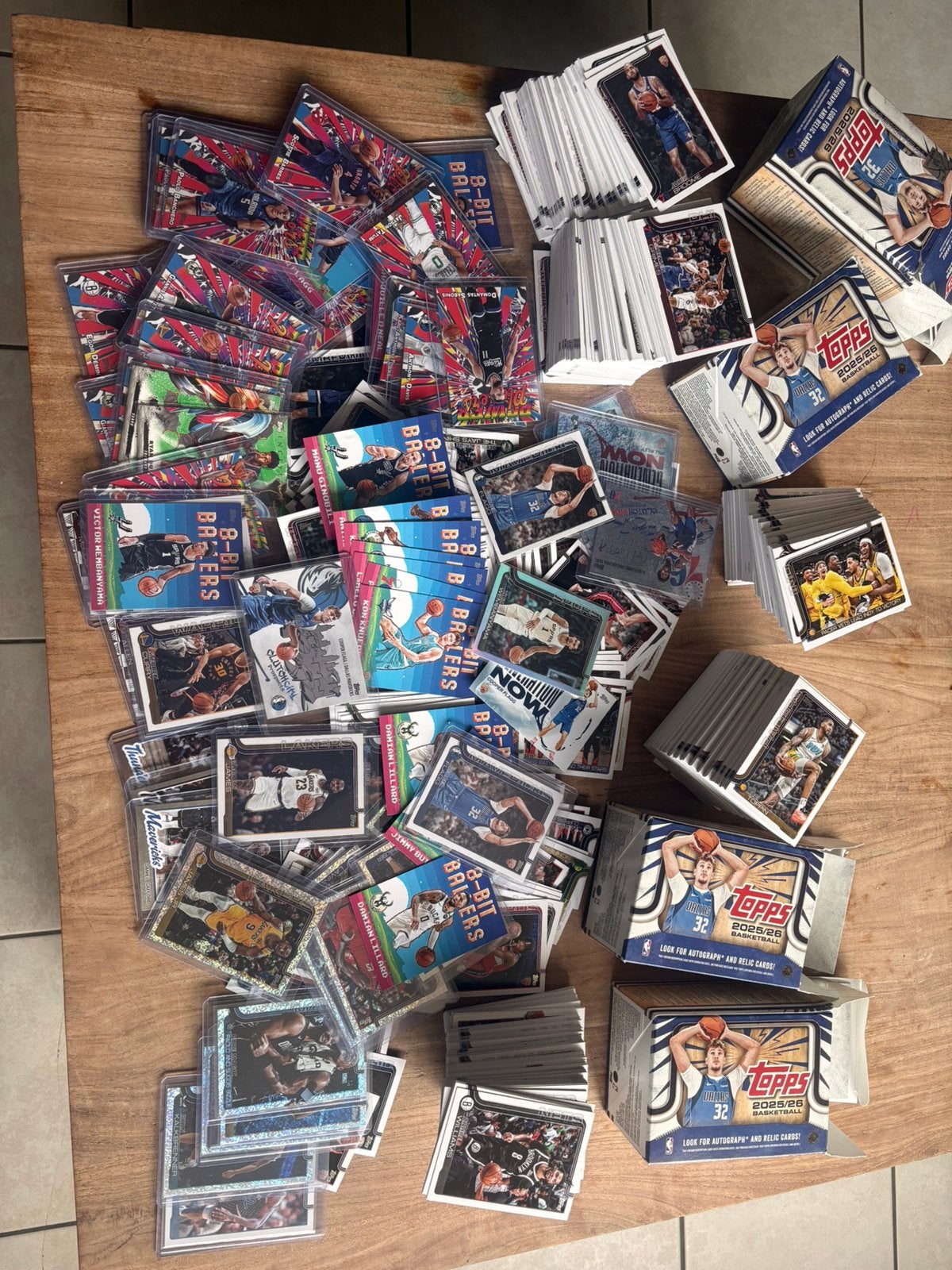 Lot de +de 1000 cartes topps nba 2025-26, Enlèvement, Comme neuf