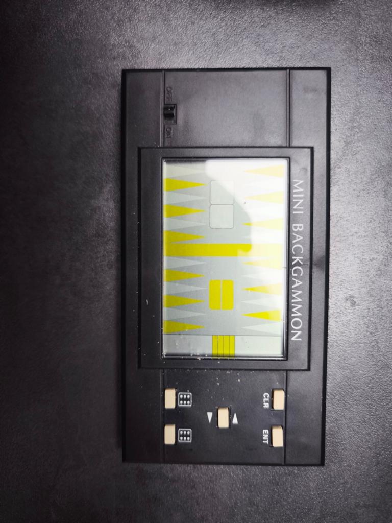 Mini Backgammon LCD – Jeu électronique portable 
vintage, Enlèvement ou Envoi