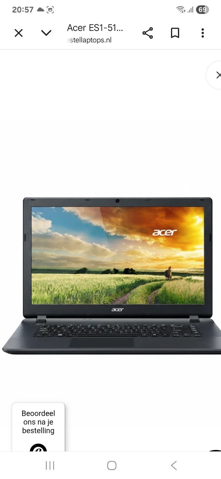 Laptops te koop., Informatique & Logiciels, Chromebooks, Enlèvement