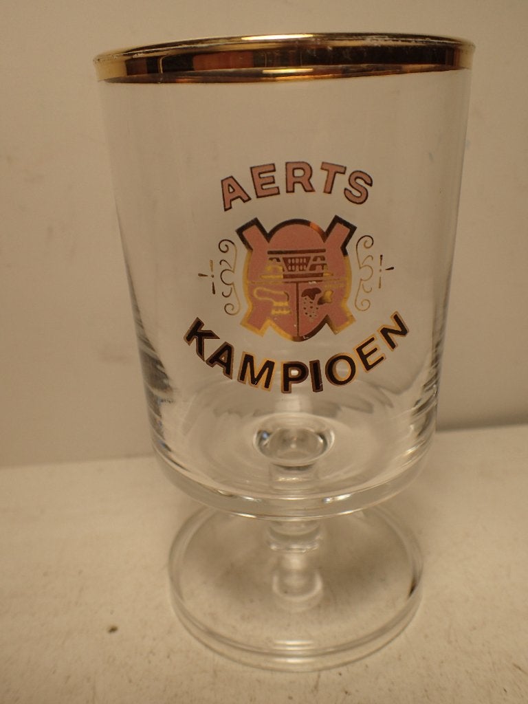 oud bierglas Aerts kampien, Ophalen of Verzenden, Gebruikt, Glas of Glazen, Overige merken