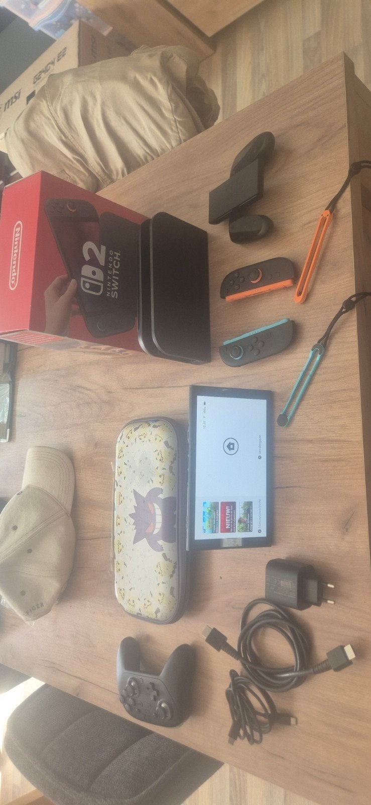 Nintendo switch 2 + nintendo pro controller, Games en Spelcomputers, Ophalen