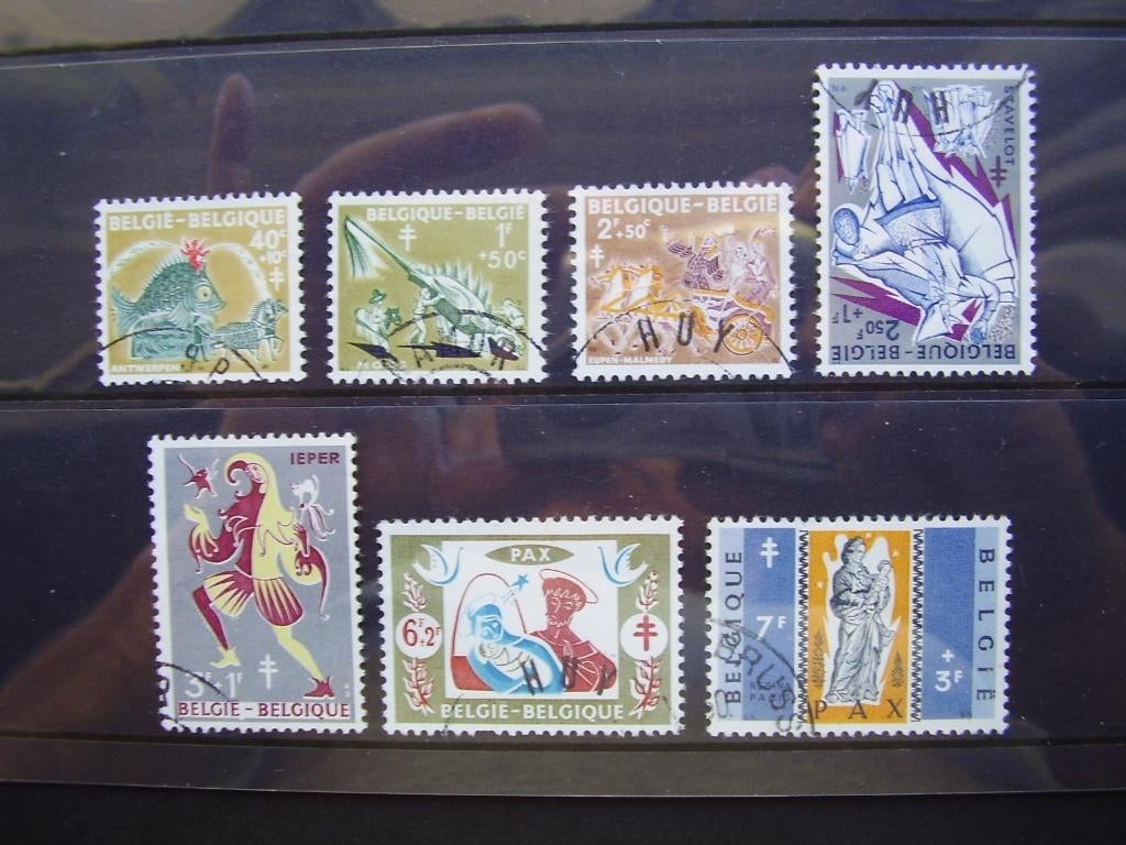 1114/20 gest. - Folklore III - G055, Ophalen of Verzenden, Gestempeld