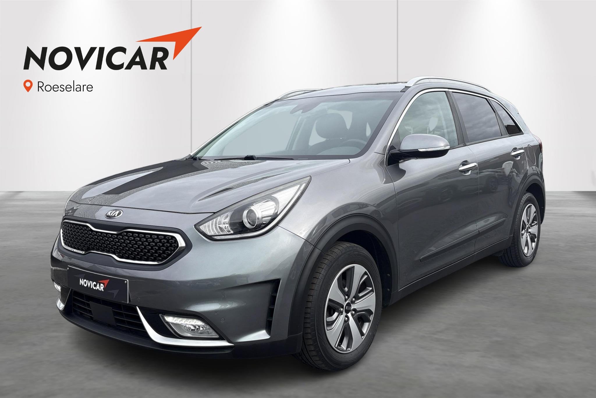 KIA Niro Sense 1.6 GDi HEV 6DCT, Auto's, https://public.car-pass.be/vhr/b7615f7c-1154-4f0d-ae85-46134e375787, Stof, Gebruikt, Euro 6