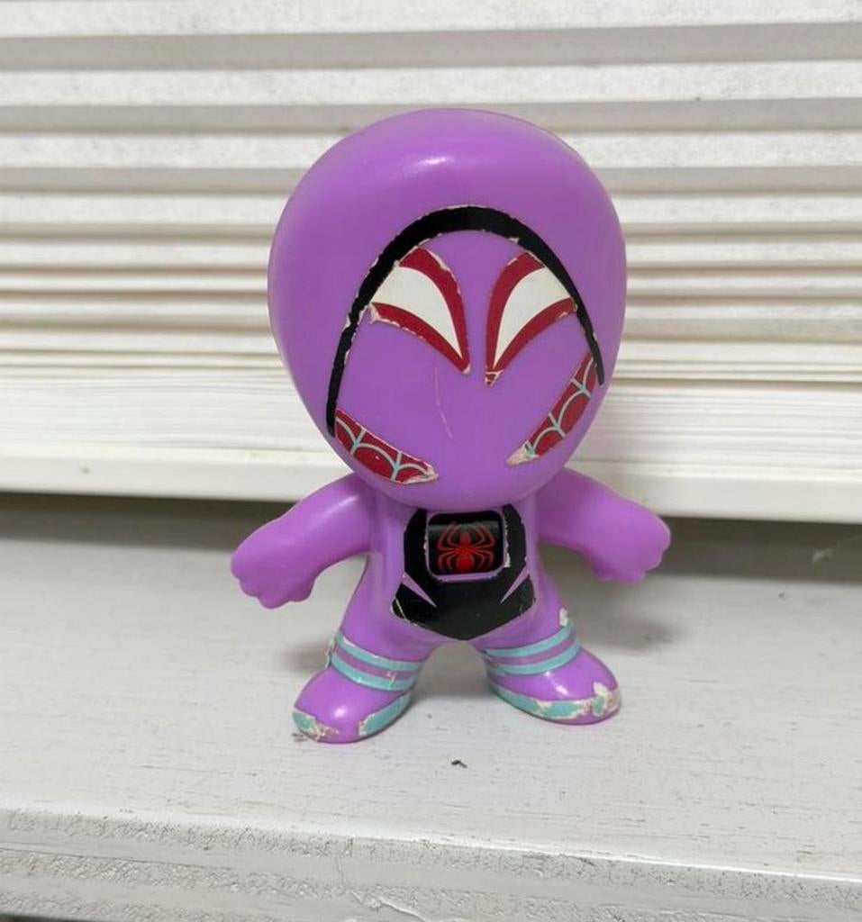 MCDONALD’S 2018 Spiderman into spider verse Paars spider-man, Ophalen of Verzenden, Zo goed als nieuw