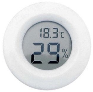 Hygromètre, thermomètre, climat, humidité, rond, 41 mm blanc, Enlèvement ou Envoi, Neuf, Station météo