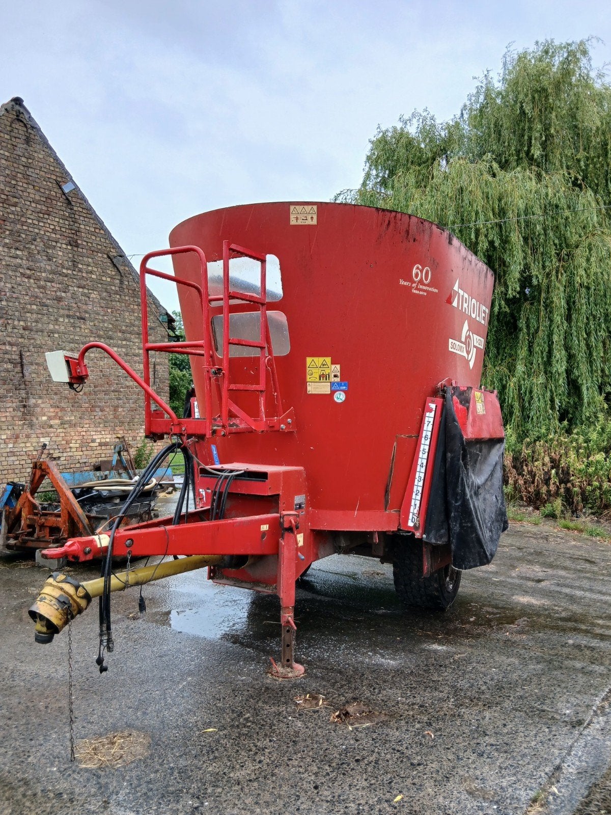 Mengvoederwagen trioliet, Articles professionnels, Agriculture | Outils, Enlèvement