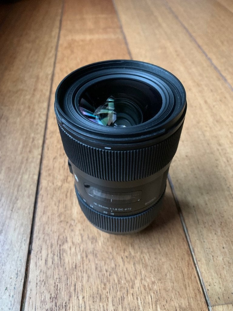 Sigma art 18-35 Nikon, TV, Hi-fi & Vidéo, Sigma, Enlèvement ou Envoi, Utilisé, Monture Nikon F