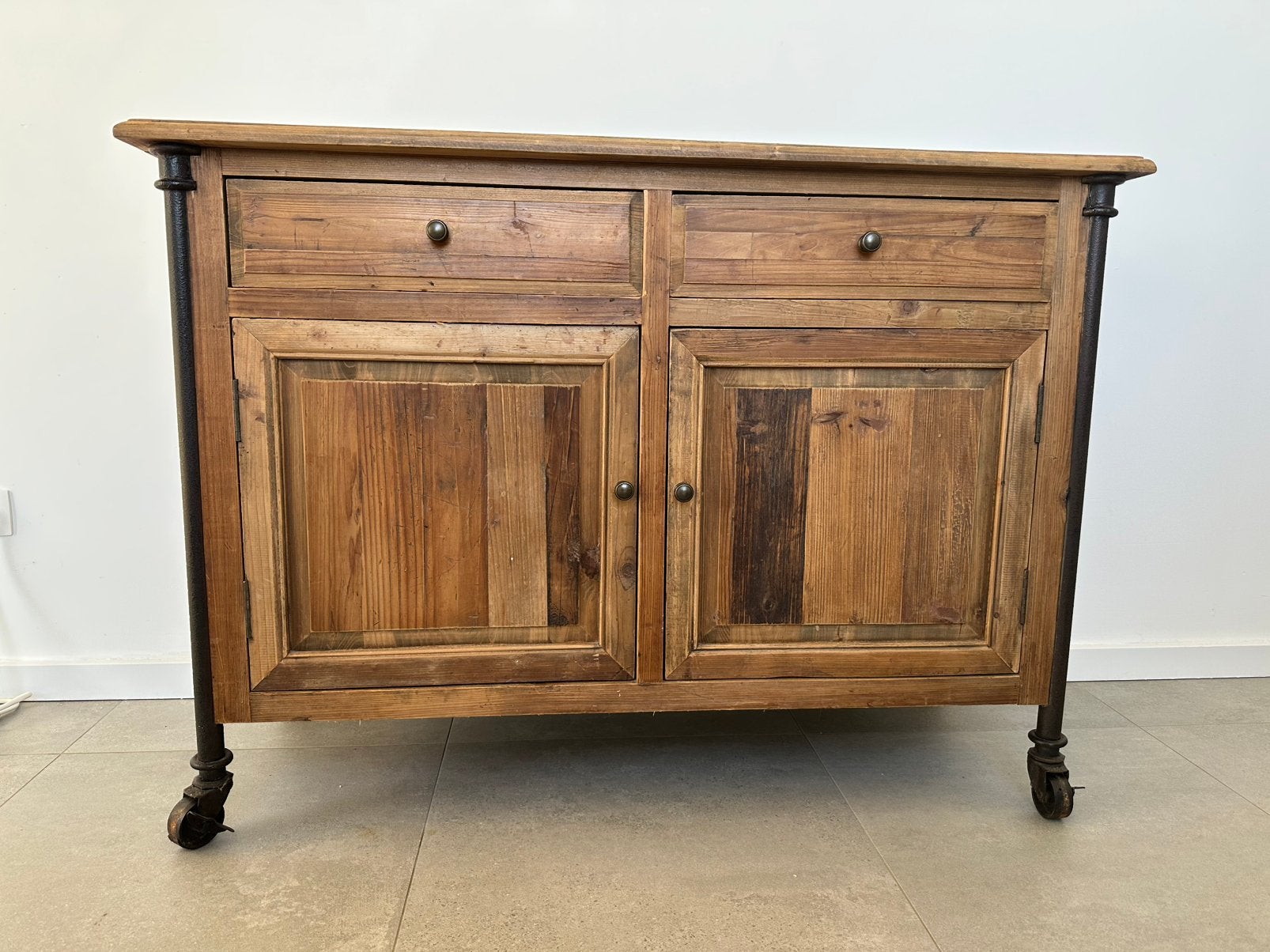 Commode industrieel, Ophalen, Gebruikt, 100 tot 150 cm, Industrieel