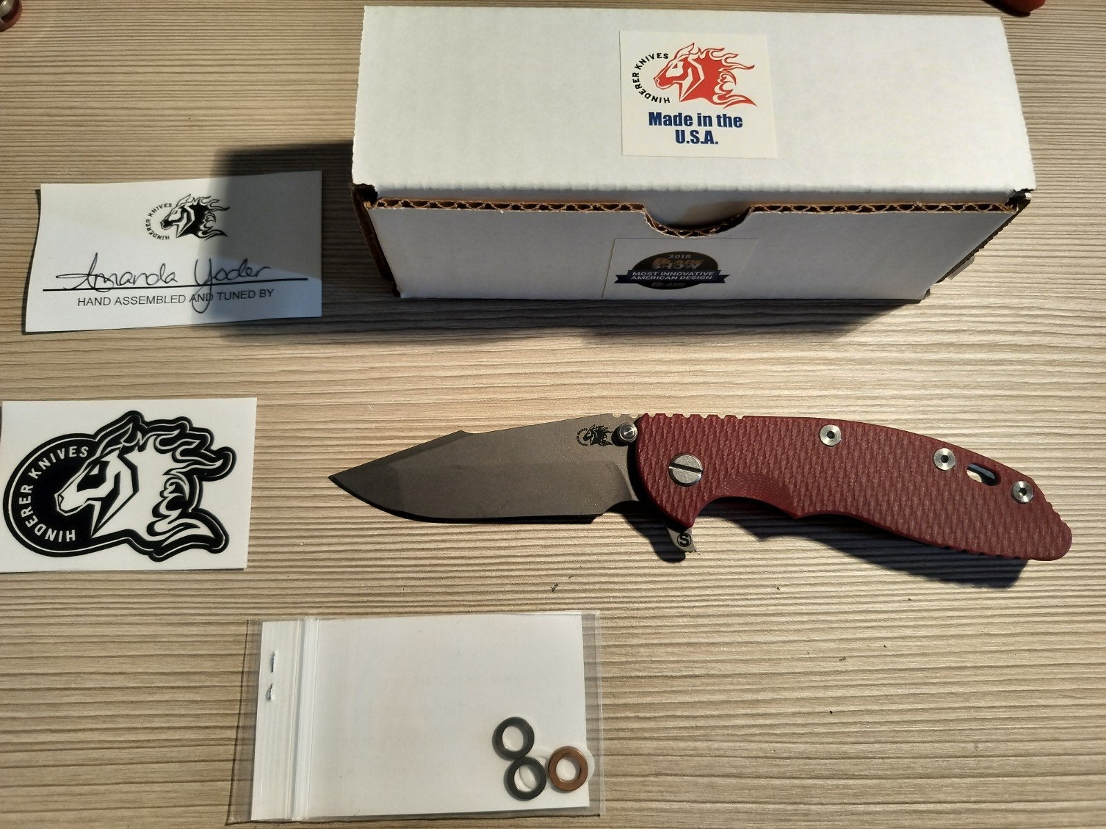 Harpon Rick Hinderer XM18 « 3.5, Caravanes & Camping, Outils de camping, Enlèvement