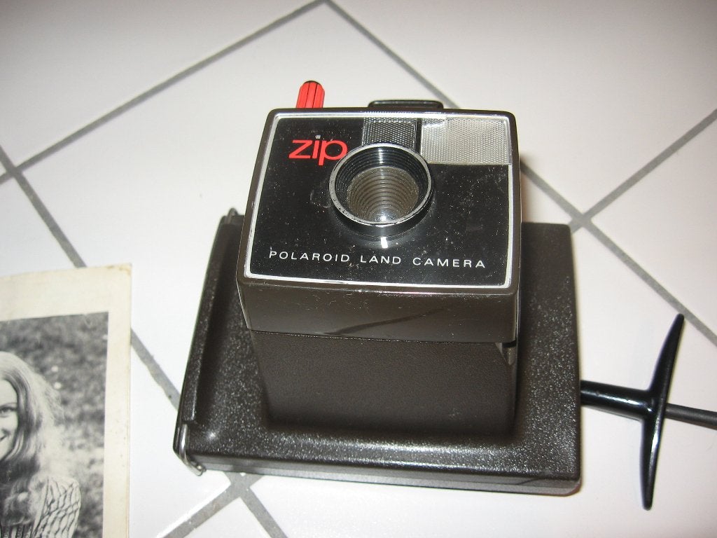 Polaroïd Land Camera ZIP en excellent état. Vintage., Enlèvement ou Envoi