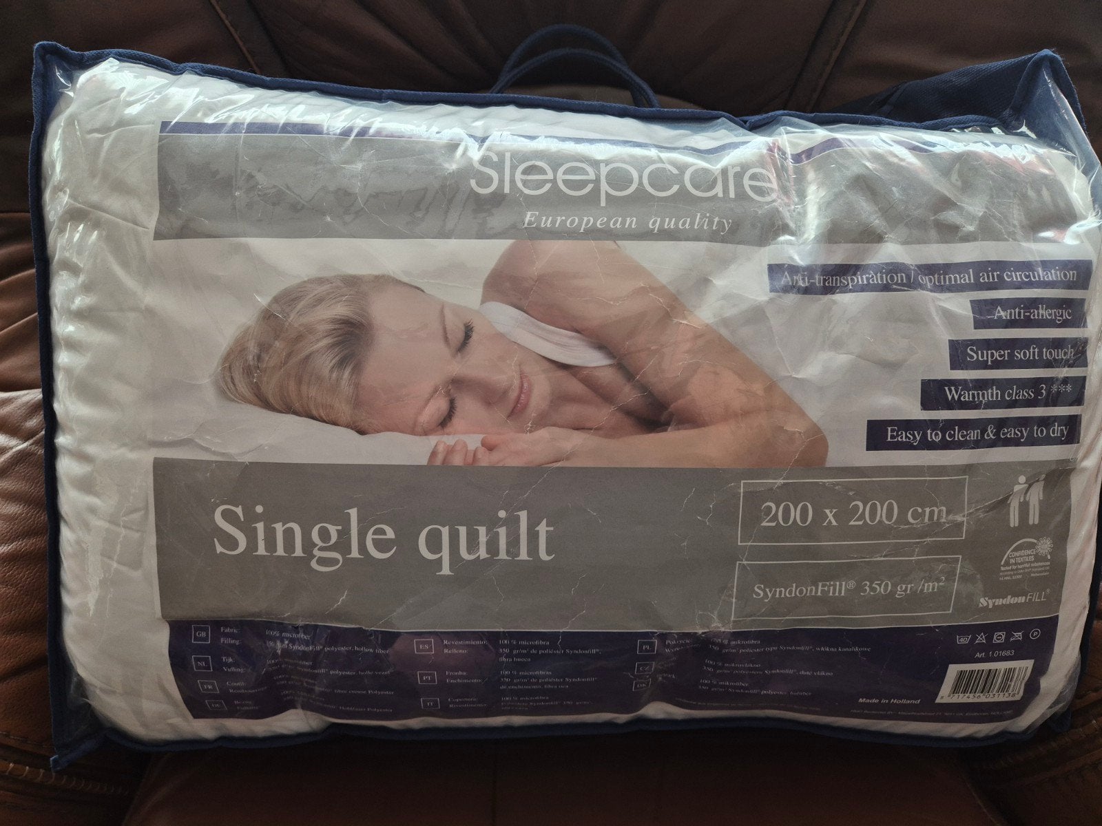 Dekbed 200 x 200 Nieuw, Ophalen, Wit, Deken of Dekbed, Nieuw