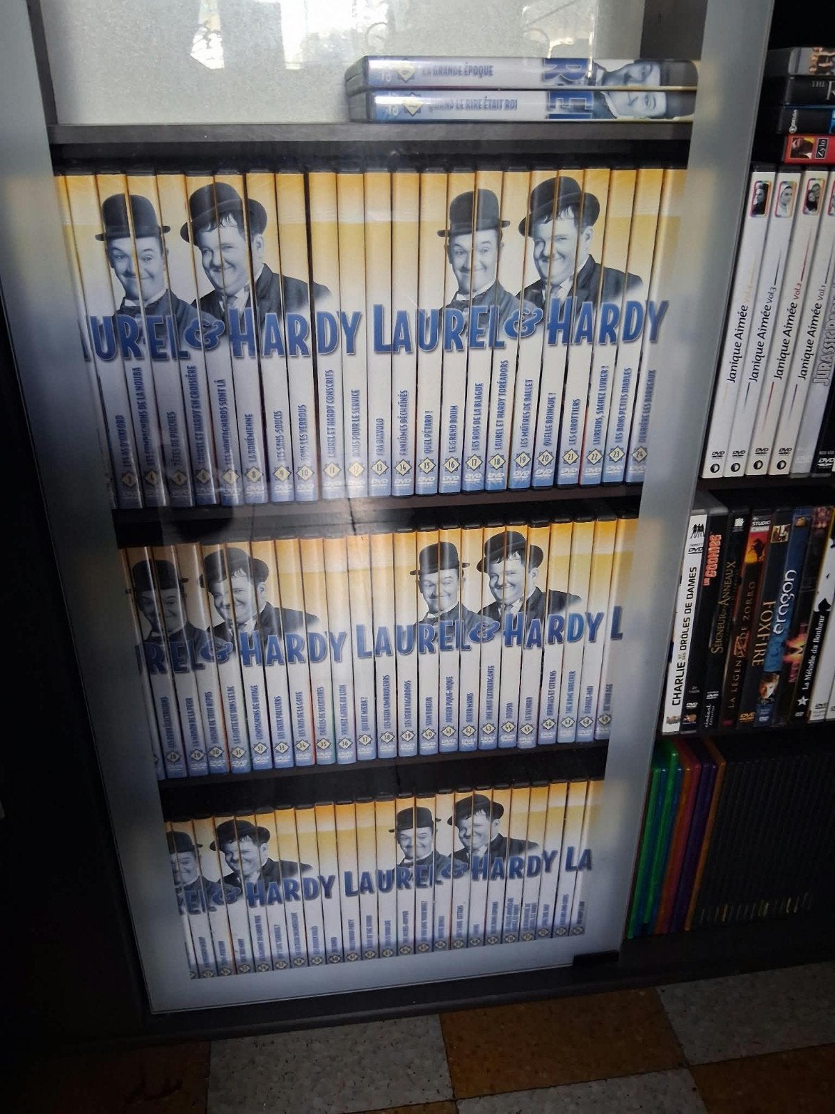 serie complète 77 dvd de laurel et Hardy, Enlèvement