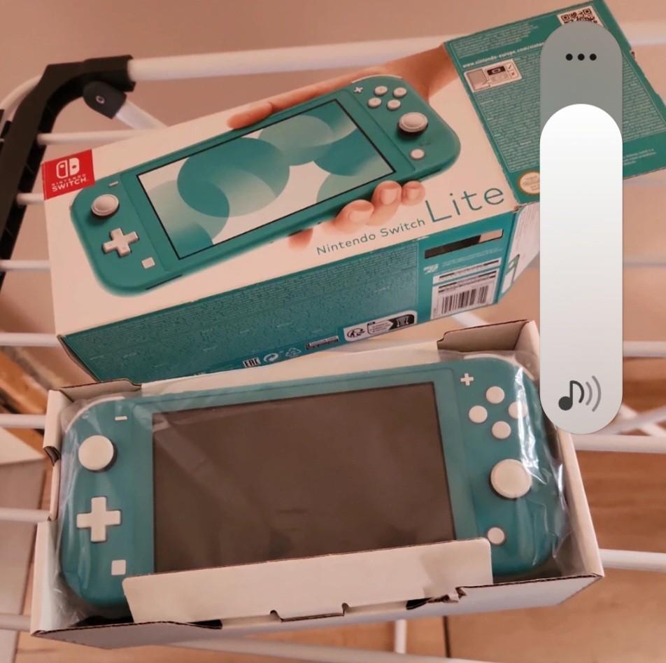 Nintendo Switch Lite blauwe console