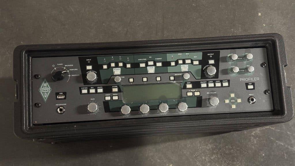 Ampli Kemper Profiler Power rack + Flight case rack en ABS, Musique & Instruments, Enlèvement, Comme neuf, Guitare