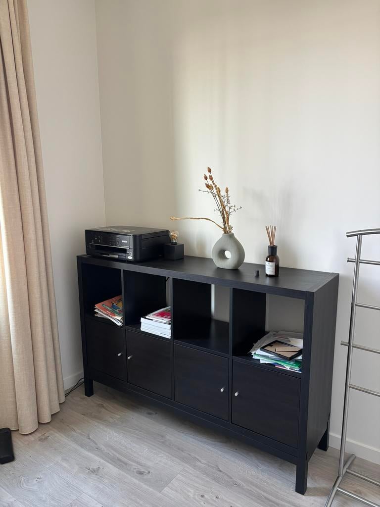 Kast Kallax zwartbruin, Maison & Meubles, Enlèvement, Comme neuf