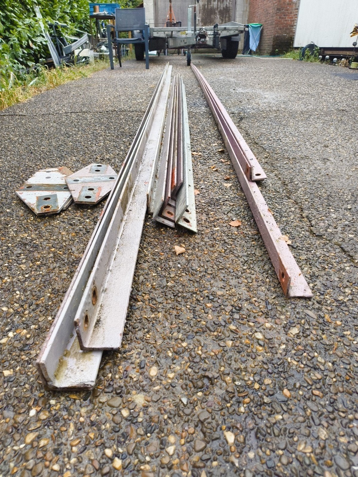 L profiel hoekprofiel 5€ per meter, Doe-het-zelf en Bouw, Ophalen of Verzenden, Gebruikt, IJzer