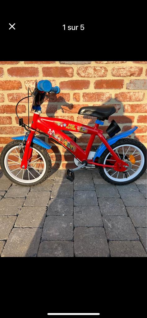 Velo pat patrouille, Enlèvement, Comme neuf