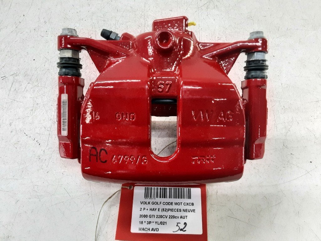 ETRIER DE FREIN AVANT DROIT Golf VII (AUA) (5Q0106DR), Autos : Pièces & Accessoires, Volkswagen, Volkswagen AG, Utilisé, Kundenbetreuung@volkswagen.de