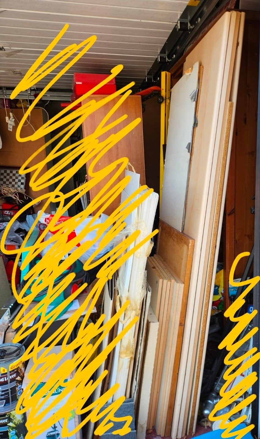 Gratis planken van kleerkasten, Doe-het-zelf en Bouw, Hout en Planken, Ophalen