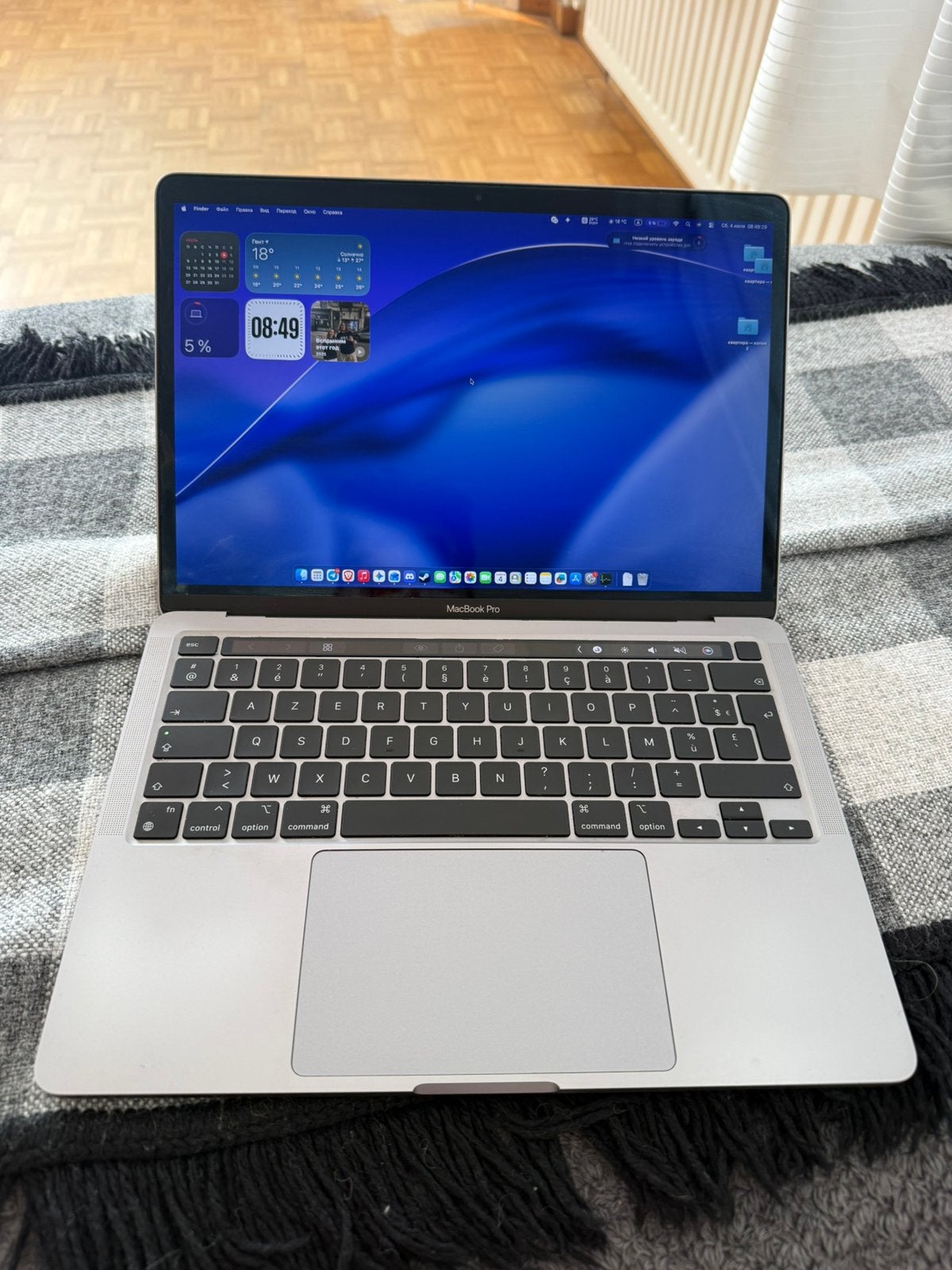 MacBook Pro M1 2020, Informatique & Logiciels, Apple Macbooks, Enlèvement, Comme neuf, MacBook