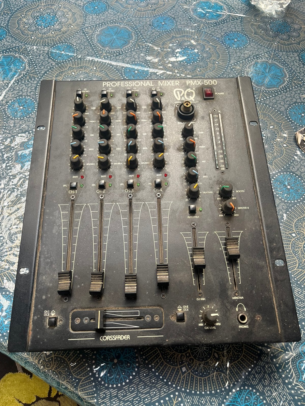 Table de mixage professional Mixer PMX-500, Muziek en Instrumenten, Ophalen, Gebruikt, Minder dan 5 kanalen, Microfooningang
