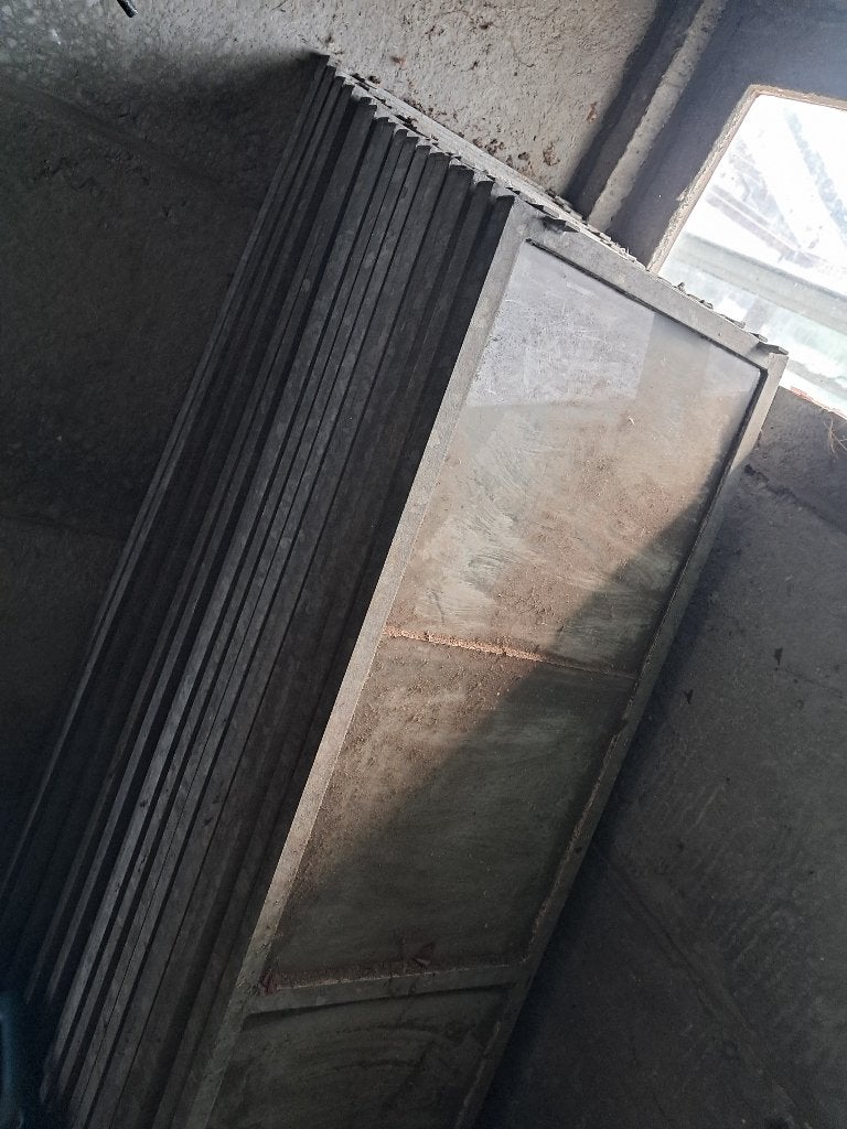 Tuinieren : ZAAIEN: kweekkaspanelen van staal en glas, Tuin en Terras, Kassen, Zo goed als nieuw, Kweekkas, Staal, Glas, Ophalen