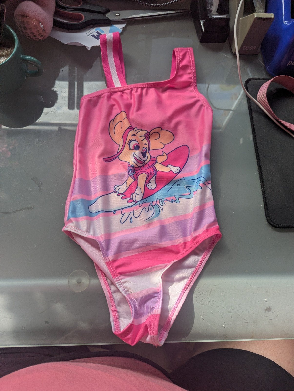 zwempakje, Enfants & Bébés, Enlèvement ou Envoi, Maillot de bain, Comme neuf, Taille 92