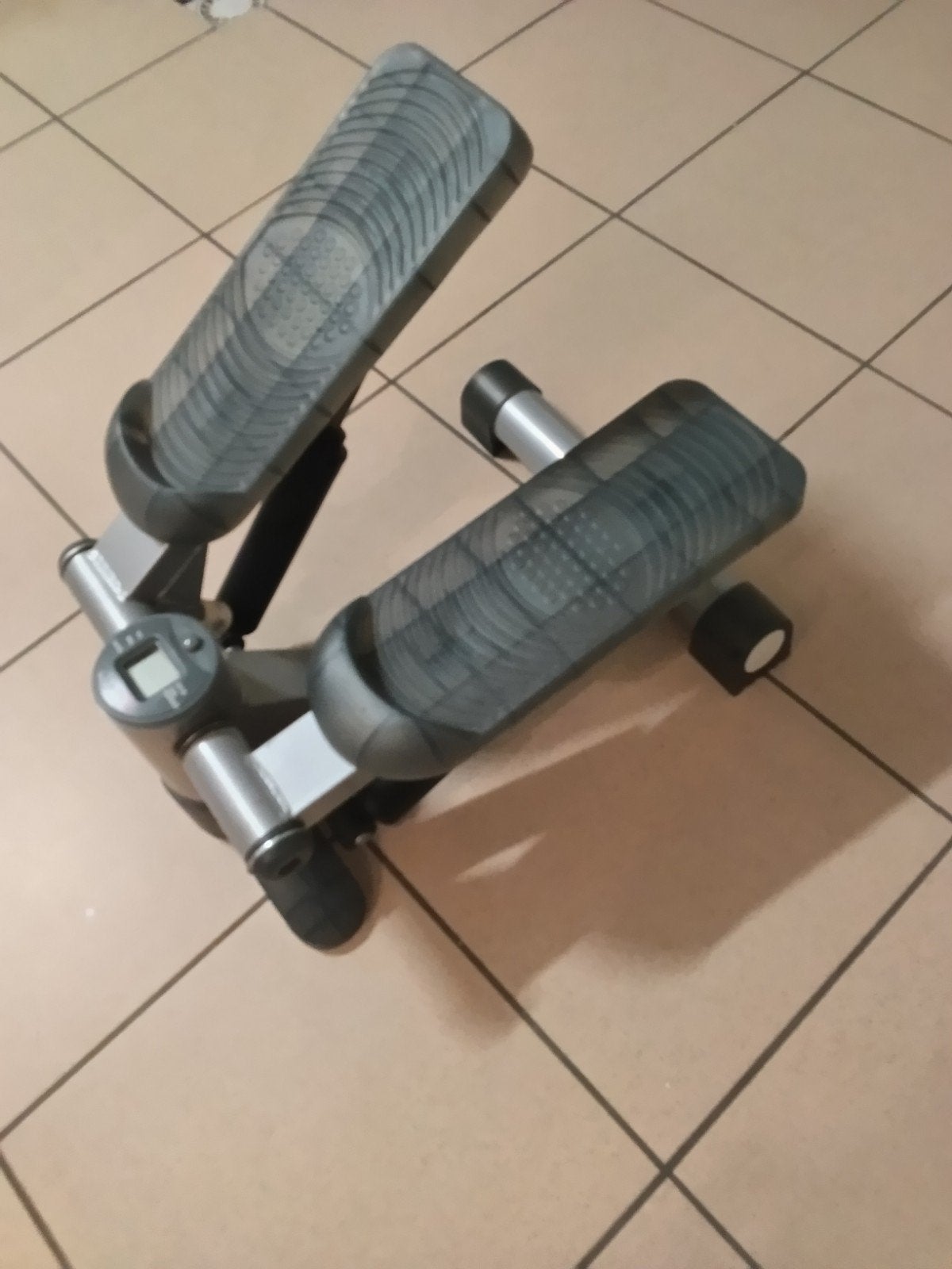 stepper de marche gris, Sports & Fitness, Jambes, Aluminium, Comme neuf, Enlèvement