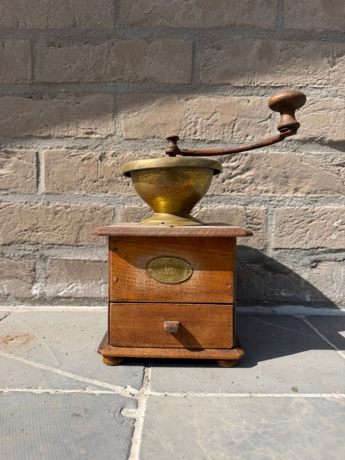 Peugeot Frères koffiemolen uit Valentigney, Ophalen