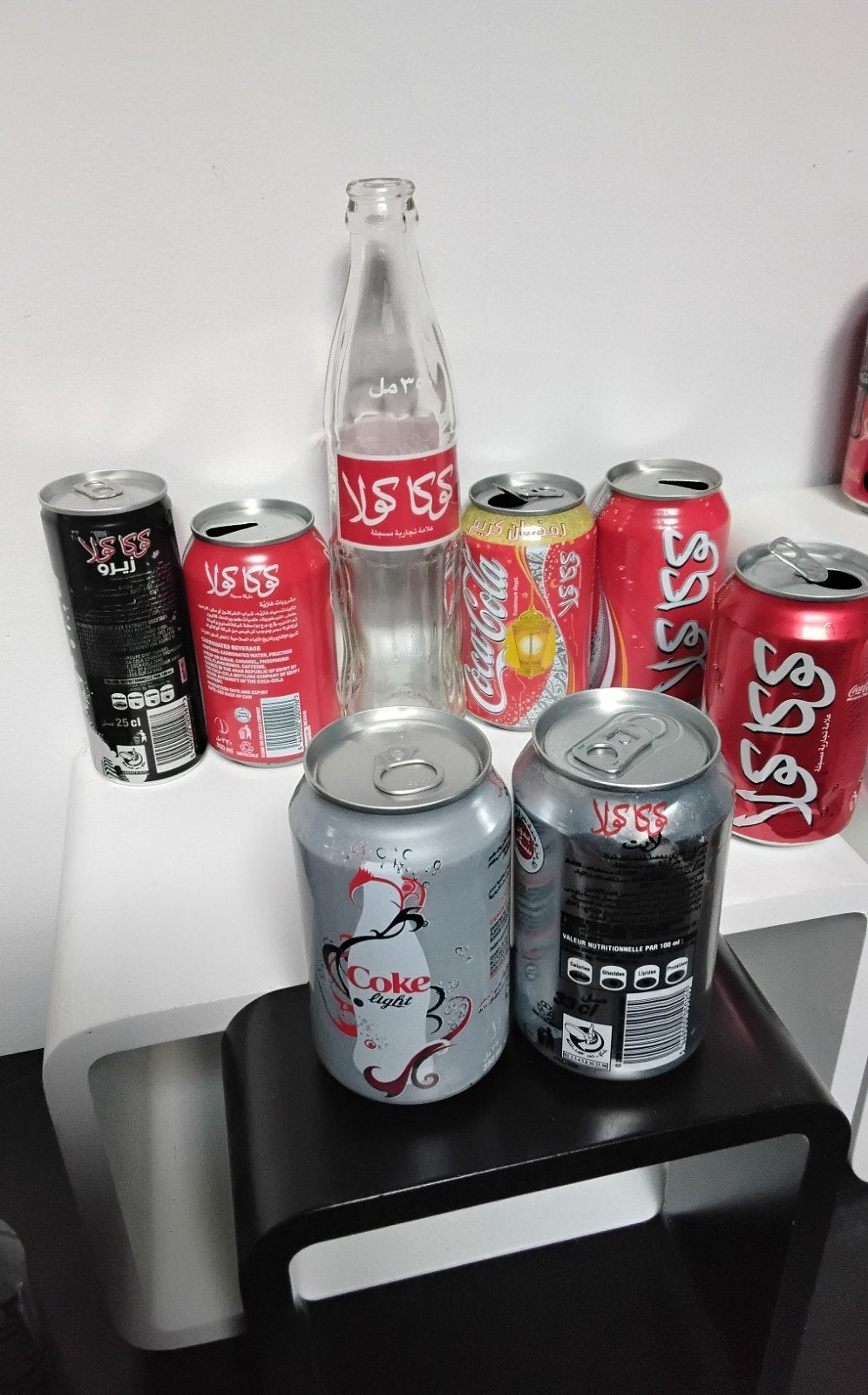 Coca-Cola verzamelaarslot – Arabische blikjes 2008, Ophalen of Verzenden, Overige typen